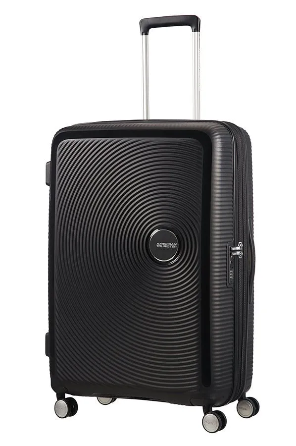 American Tourister Soundbox 3 Piece Luggage Set- Expandable | Bass Black