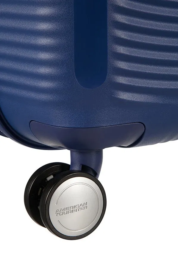 American Tourister Soundbox 3 Piece Luggage Set- Expandable | Midnight Navy