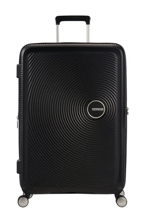 American Tourister Soundbox 67cm Medium Spinner-Expandable | Bass Black