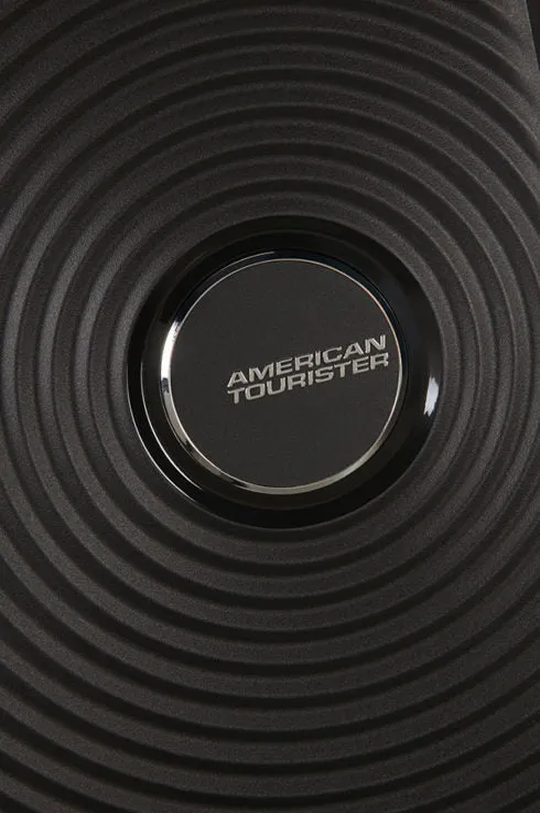 American Tourister Soundbox 67cm Medium Spinner-Expandable | Bass Black