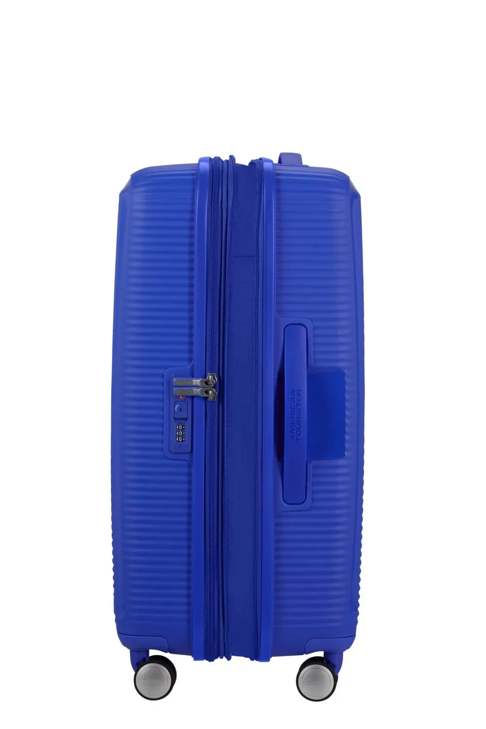 American Tourister Soundbox 67cm Medium Spinner-Expandable | Cobalt Blue