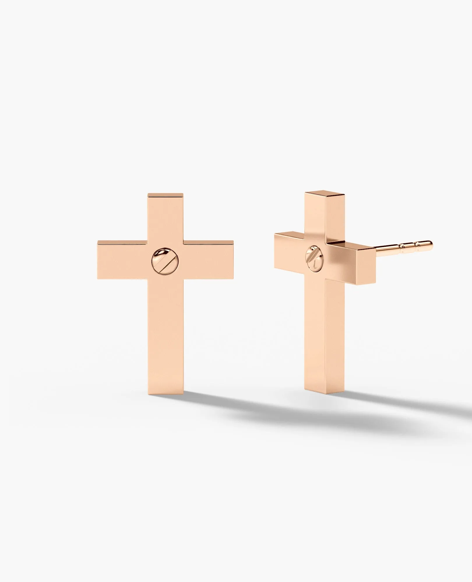 CROSS Gold Stud Earring
