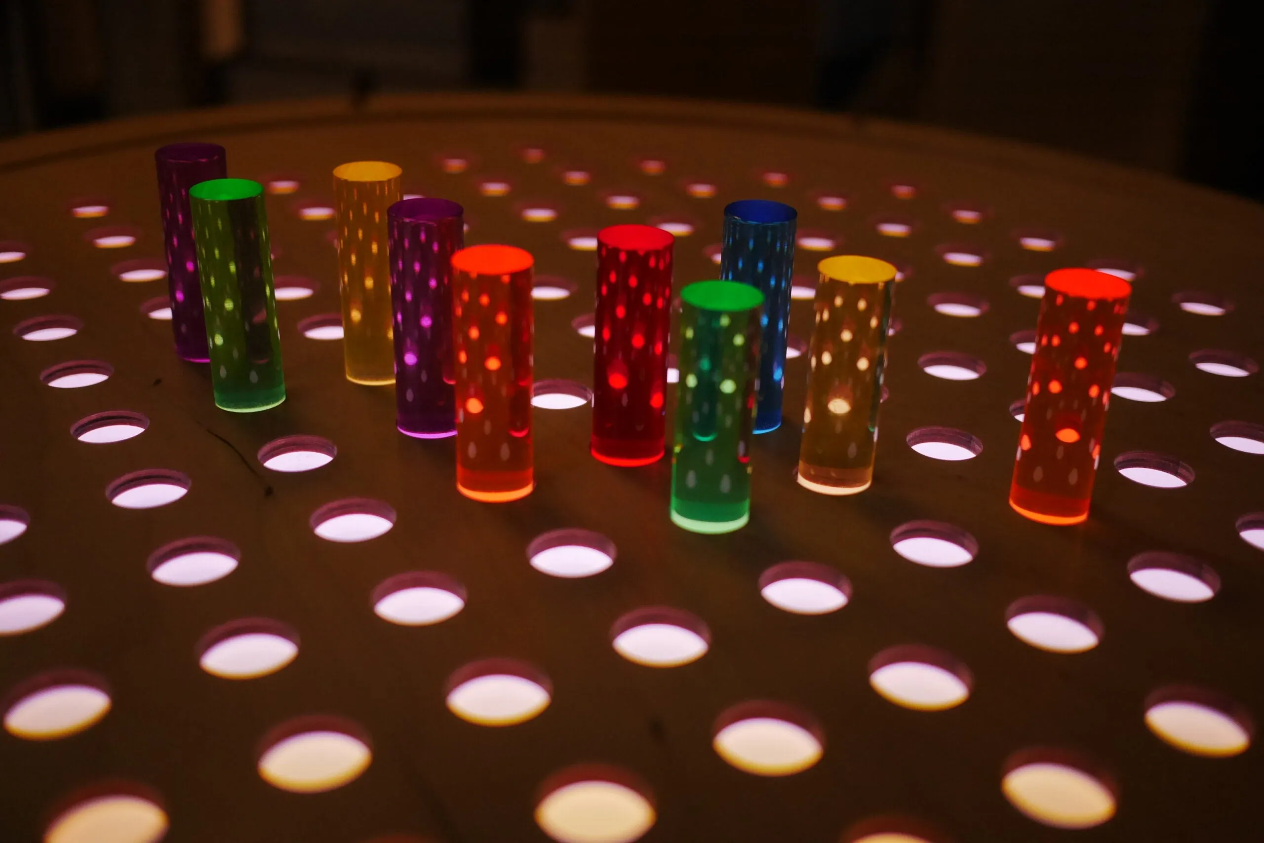 Light Lab Rainbow Pegboard Set
