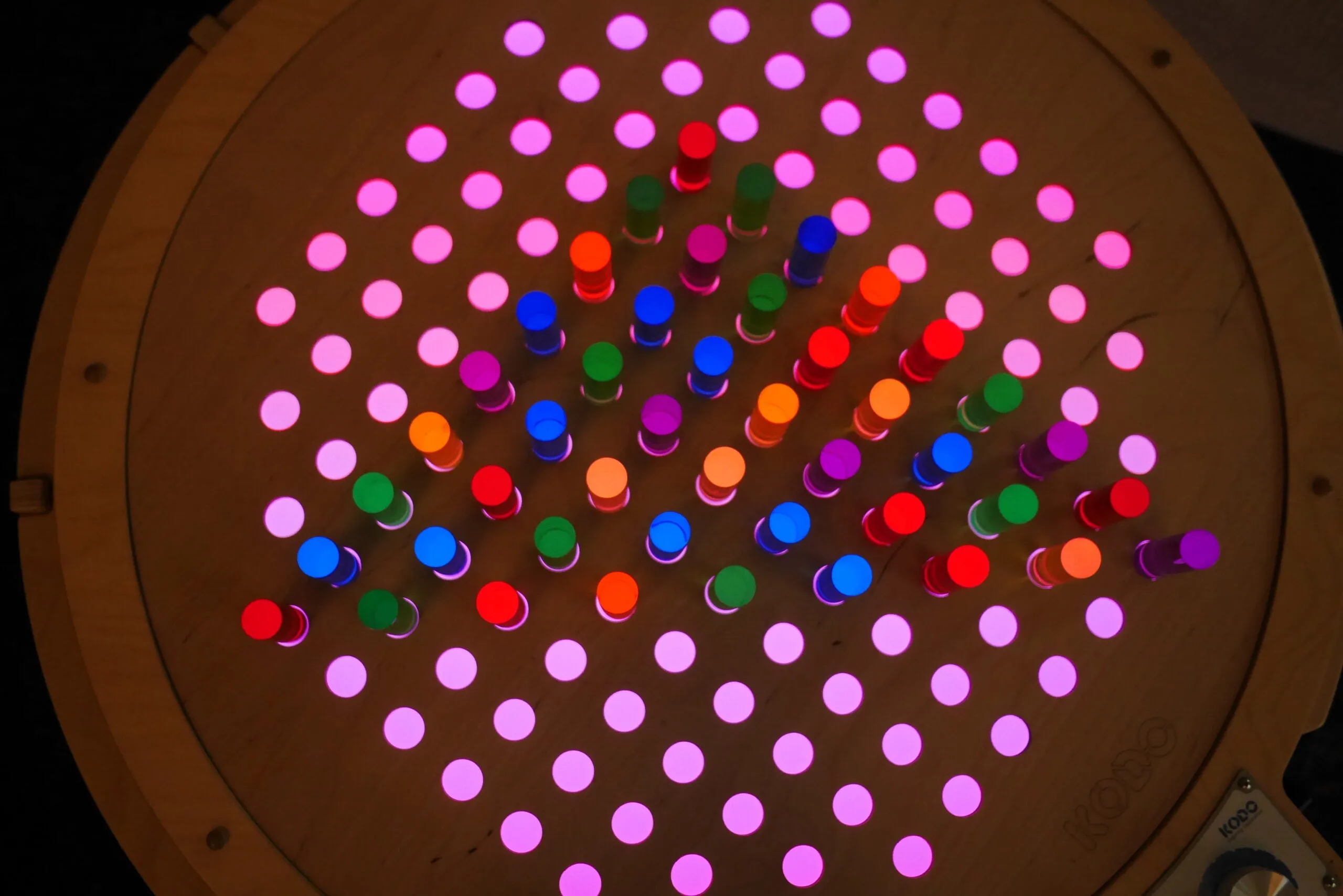 Light Lab Rainbow Pegboard Set