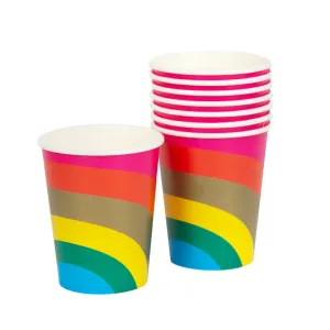 Rainbow Paper Cups
