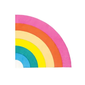 Rainbow Paper Napkins (16 Pack)