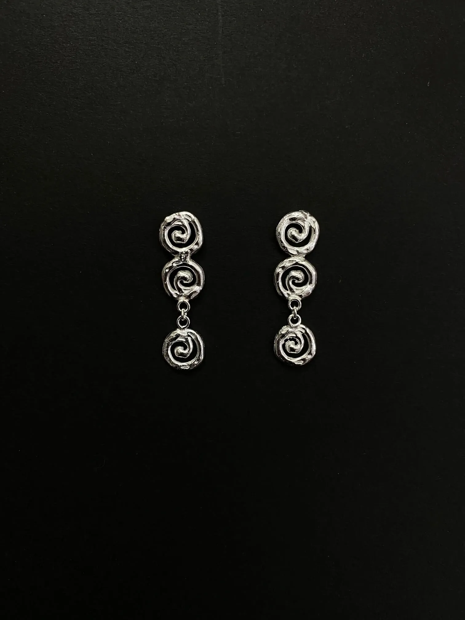 Triple Ndoro drop earring