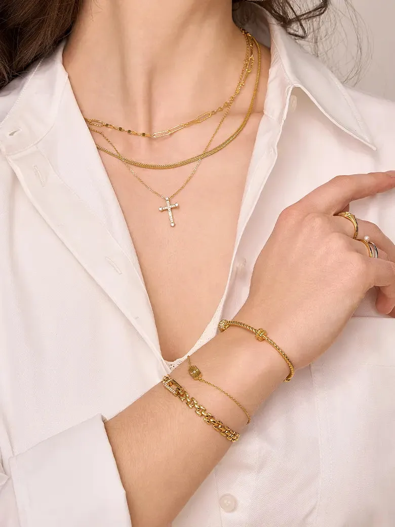 Twist Kink Bangle